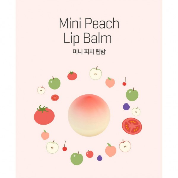 Đánh bay nứt nẻ khô môi cùng son dưỡng môi Tonymoly Mini Peach Lip Balm