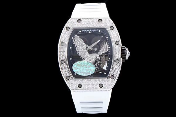 Đánh giá chi tiết thiết kế đồng hồ Richard Mille 023 White Eagle Skeleton Dial