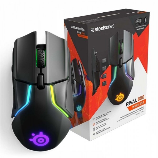 Đánh giá kỹ thuật Steelseries Rival 650 chuột không dây gaming giá rẻ