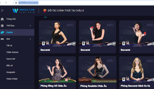 Đánh giá ưu điểm của chơi win365 casino online