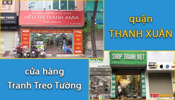 Danh sách cửa hàng bán tranh treo tường ở quận Thanh Xuân