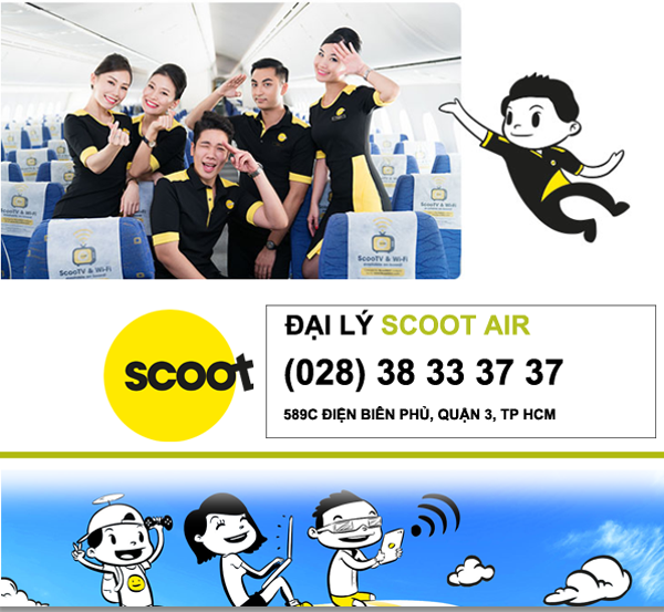 Đặt vé máy bay đi Bali Indonesia hãng Scoot Air
