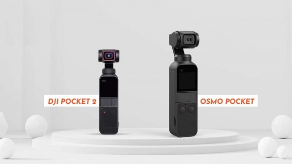 Đâu là sự khác biệt giữa máy quay DJI Pocket 2 vs Osmo Pocket
