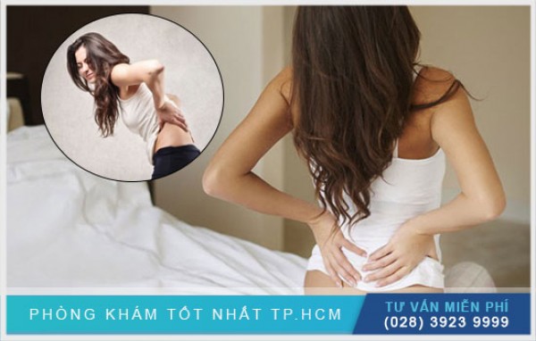 Đau lưng trước và khi đến kỳ 