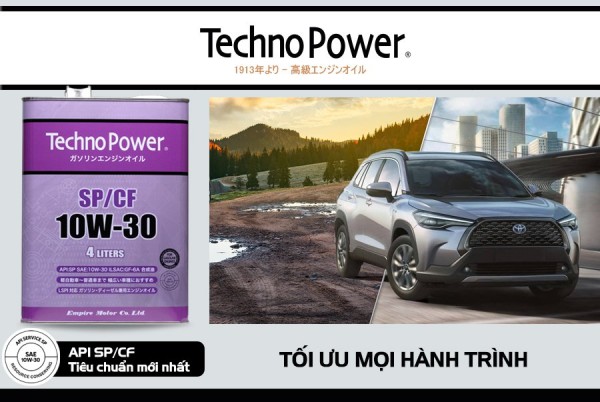 Dầu nhớt Techno Power nhập khẩu Nhật