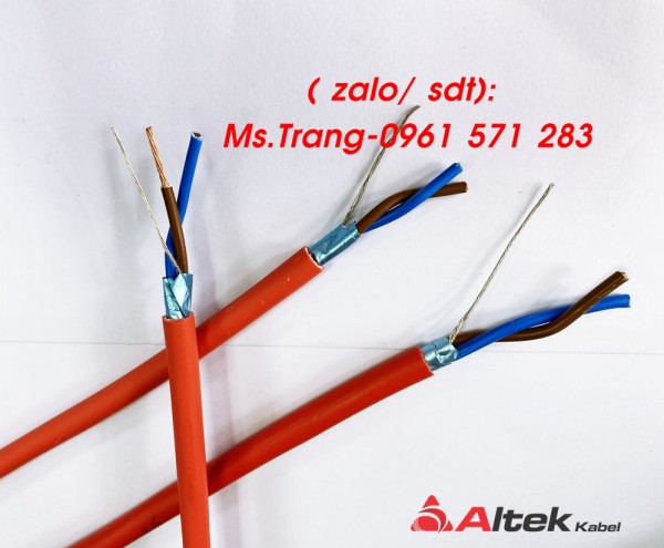 Dây cáp chống cháy 2x1.5 tiêu chuẩn IEC 60331