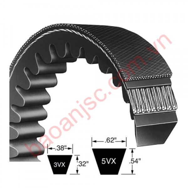 Dây curoa Bando power ace cog 3vx & 5vx