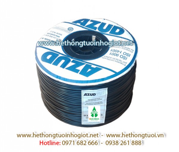Dây pe nhỏ giọt azud tây ban nha,ống mềm tưới nhỏ giọt azud, phụ kiện tưới nhỏ giọt azud