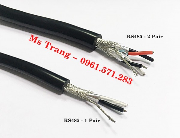 Dây tín hiệu rs485- 1pair tiết diện 22awg