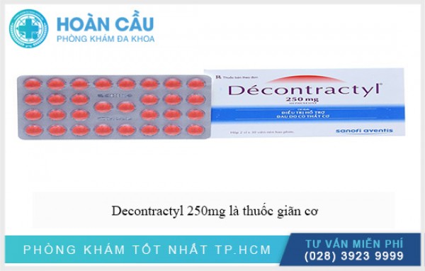 Decontractyl 250mg là loại thuốc gì? Dùng như thế nào?