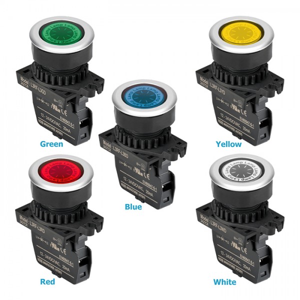 Đèn báo Ø30mm Autonics L3RF series