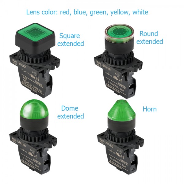 Đèn báo D22-25mm Autonics L2RR series