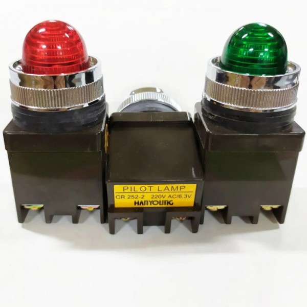 Đèn báo hanyoung nux CR-252-2G