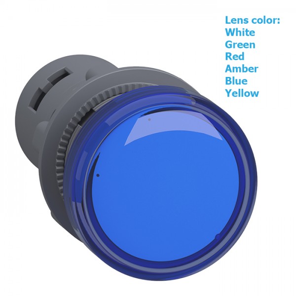 Đèn báo nhựa ø22mm schneider xa2evmd3lc