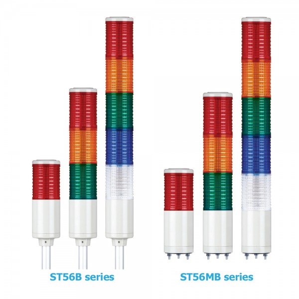 Đèn tầng LED sáng tĩnh/chớp nháy Ø56mm QLight ST56EL and ST56MEL series
