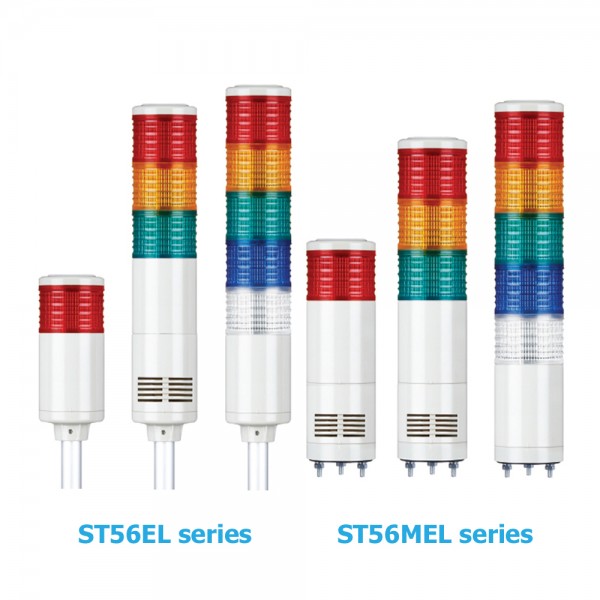 Đèn tầng LED sáng tĩnh/chớp nháy Ø56mm QLight ST56EL and ST56MEL series