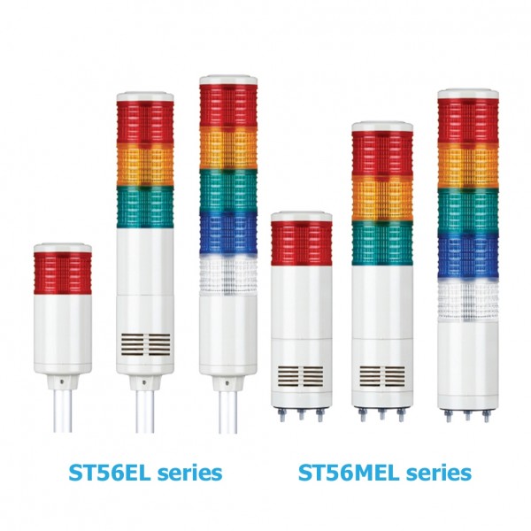Đèn tầng LED sáng tĩnh/chớp nháy Ø56mm QLight ST56EL and ST56MEL series