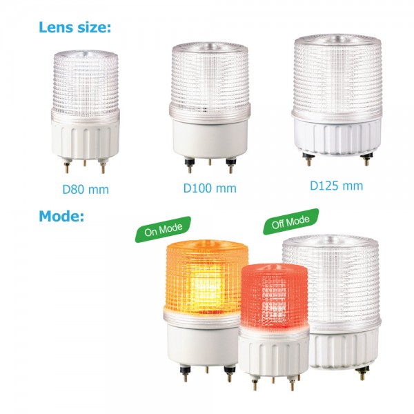 Đèn tín hiệu bóng LED QLight SMCL series