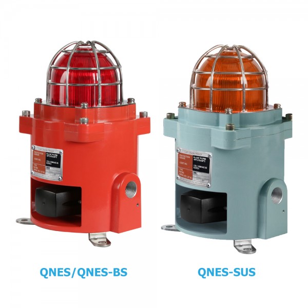 Đèn tín hiệu kết hợp còi điện chống cháy nổ Qlight QNES series