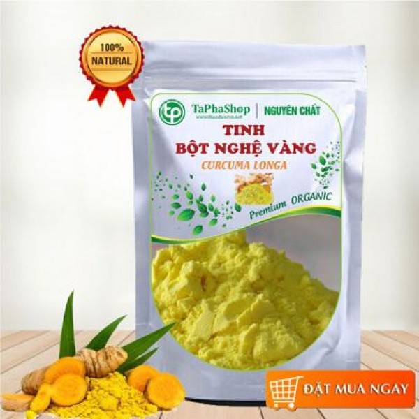 Đẹp Da Tại Nhà Bằng Tinh Bột Nghệ 