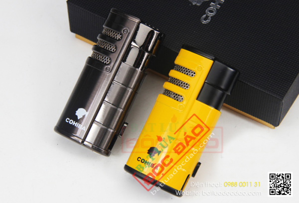 Địa chỉ bán bật lửa khò xì gà cao cấp 3 tia Cohiba