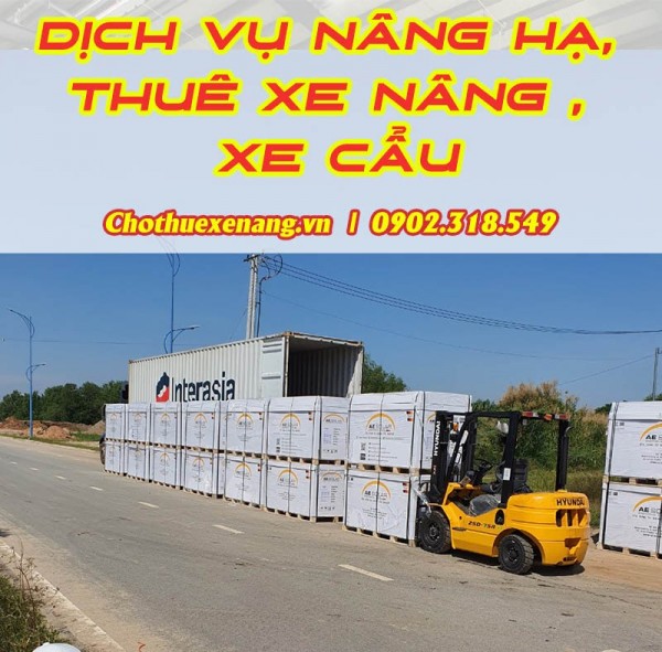 Địa chỉ cho thuê xe nâng Bình Dương ở đâu uy tín? 