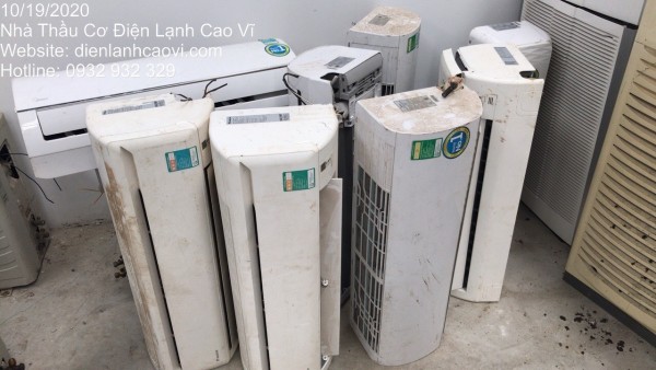 Địa chỉ thu mua máy lạnh cũ tại quận Bình Thạnh - Cao Vĩ