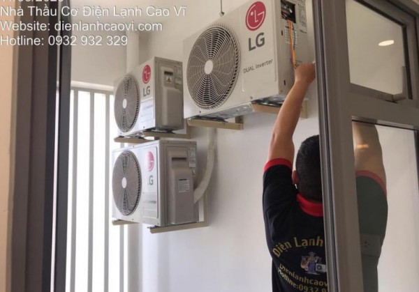 Dịch vụ bảo dưỡng máy lạnh ở Đức Hòa - Máy lạnh Cao Vĩ