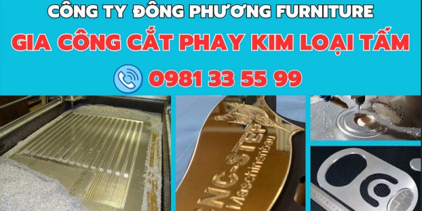  Dịch vụ cắt phay CNC kim loại tấm uy tín giá rẻ tại miền Nam