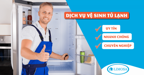 Dịch vụ vệ sinh tủ lạnh Midea 