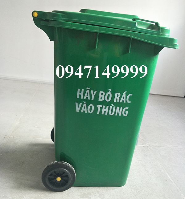 Điểm danh thùng rác 240L, 120L, 60L HOT nhất hiện nay