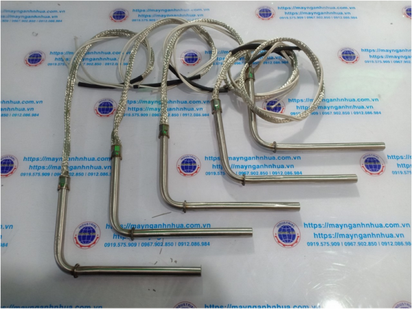 Điện trở 1 đầu L phi 12.25 dài 150*100 công suất 600W