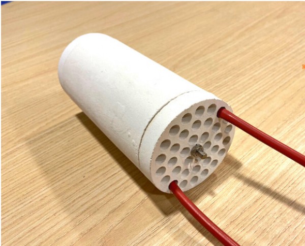 Điện trở thổi gió dạng hình trụ ống, điện áp 220v hoặc 380v