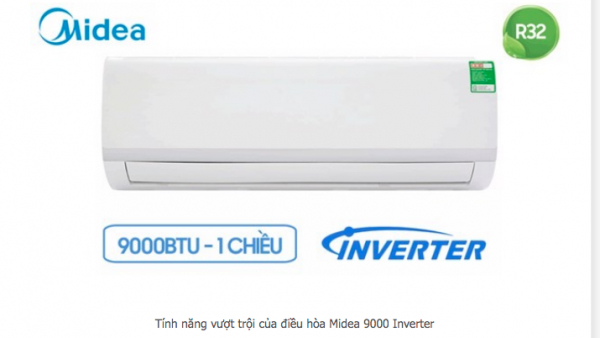 Điều hoà Media 9000 inverter và những tính năng nổi trội