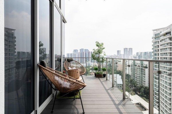 Điều kỳ diệu ở những chiếc ban công mở