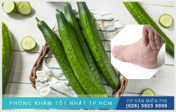 Điều trị bệnh Gout bằng dưa chuột