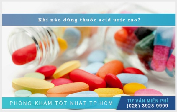Điều trị tăng cao acid uric