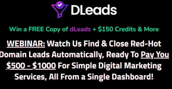 dLeads Review - VIP 3,000 Bonuses $1,732,034 + OTO 1,2,3,4,5,6 Link Here