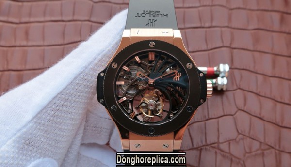 Đôi nét về mẫu đồng hồ Hublot nam King Power Tourbillon Replica 1:1