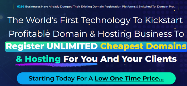 Domain Pro Reseller Upgrade - 2023 Full 6 OTO Upsell Links + VIP 3,000 Bonuses Value $1,732,034