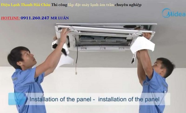 Đơn vị chuyên thi công máy lạnh cho nhà xưởng, máy lạnh âm trần lg