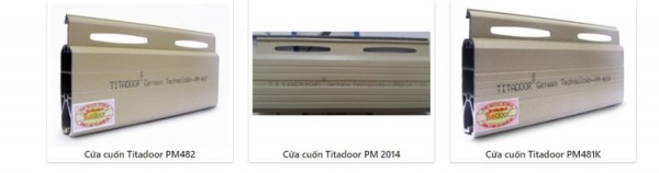 Đơn vị cung cấp cửa cuốn Đức Titadoor - Trường Thịnh
