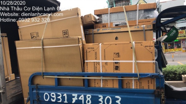 Đơn vị lắp đặt máy lạnh tại quận 6 - 0932.932.329