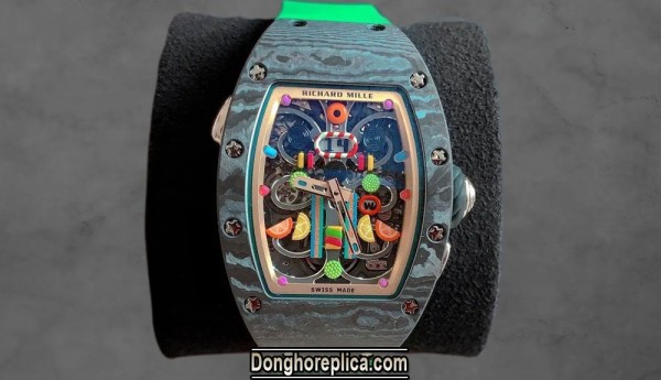 Đồng hồ Richard Mille RM 37 01 automatic kiwi sản phẩm của trí tuệ và sáng tạo