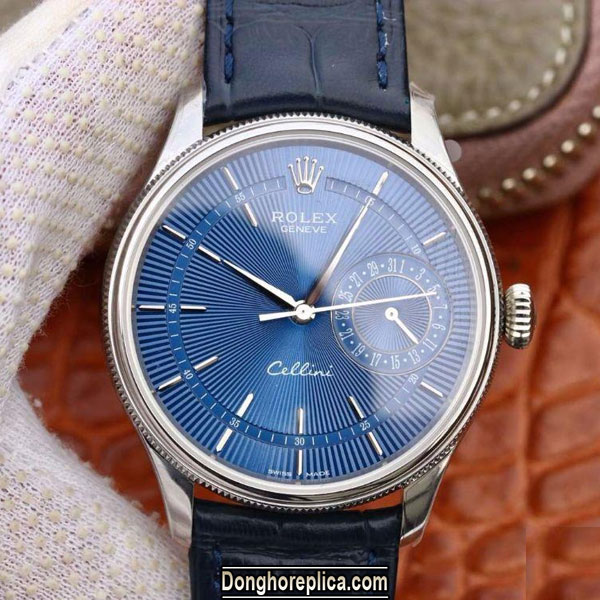 Đồng hồ Rolex Cellini Blue 50515 mặt số xanh Replica 1:1 – Vẻ đẹp thanh lịch xuất sắc