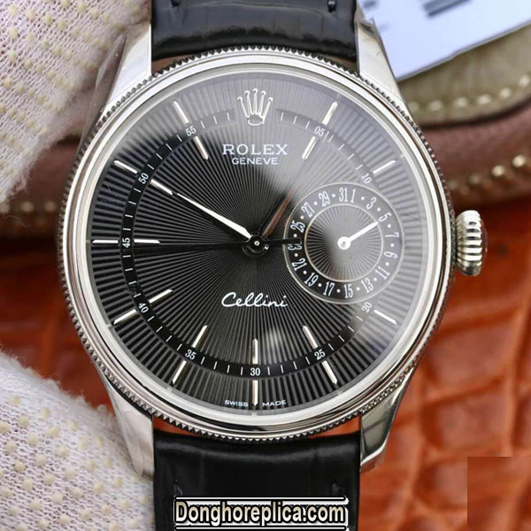 Đồng hồ Rolex Cellini Date 39mm 50519 mặt số đen Replica 1:1 – Vẻ đẹp thanh lịch xuất sắc