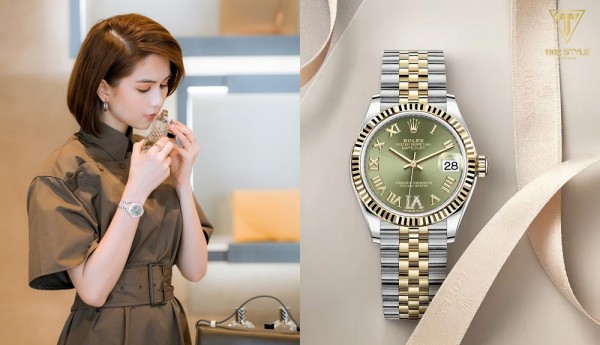 Đồng hồ Rolex nữ Ngọc Trinh: Tinh tế, sang trọng và đẳng cấp