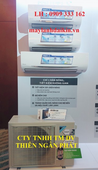 Đừng bất ngờ khi một dàn nóng có thể kết hợp nhiều dàn lạnh