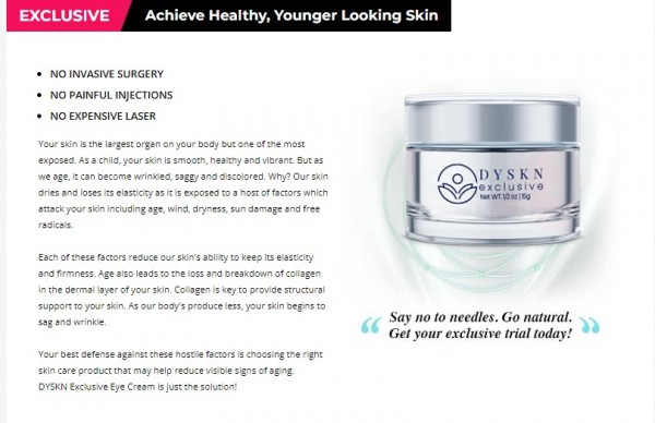 DYSKN Anti Aging Cream (NEW 2022!) Does It Work Or Just Scam?