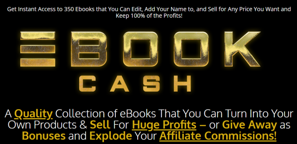 Ebook Cash OTO 1 to 5 OTOs Bundle Coupon + 88VIP 3,000 Bonuses Upsell